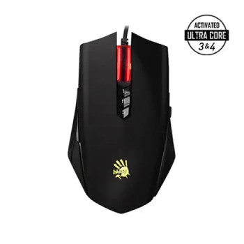 A4TECH Bloody A70 Light Strike Gaming Mouse - Matte Black