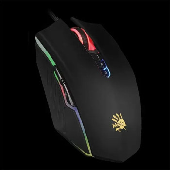 A4TECH Bloody A70 Light Strike Gaming Mouse - Matte Black