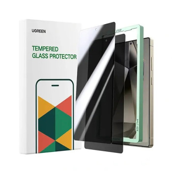 UGREEN SP882 Privacy Screen Protector with Installation Frame for Samsung Galaxy S25 Ultra - 2 Pack