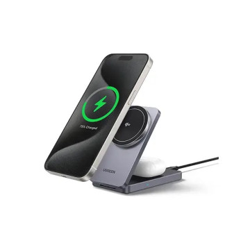 UGREEN W706 2-in-1 20W Magnetic Wireless Charger