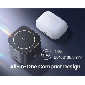 Ugreen W702 15W 2-in-1 Magnetic Wireless Charger