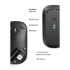 UGREEN MU001 Portable Wireless Mouse - Black
