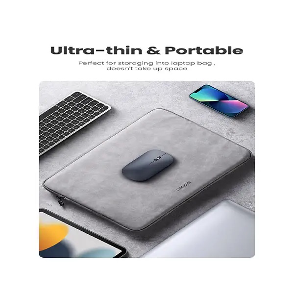 UGREEN MU001 Portable Wireless Mouse - Gray