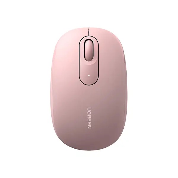 UGREEN MU105 2.4G Wireless Mouse - Cherry Pink